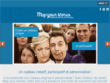 Tablet Screenshot of mapyourstories.com
